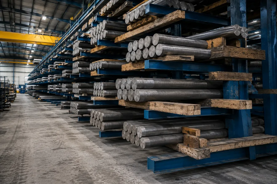 Depósito industrial — logística técnica